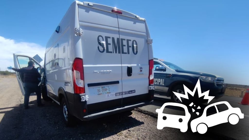 Mujer muere en Navidad tras choque ocurrido en carretera Cuencamé-Zacatecas