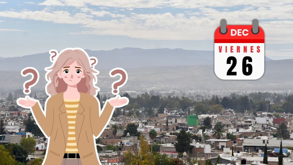 Tras mañana fría en Durango, ¿cómo será el clima la tarde de HOY viernes 26 de diciembre?
