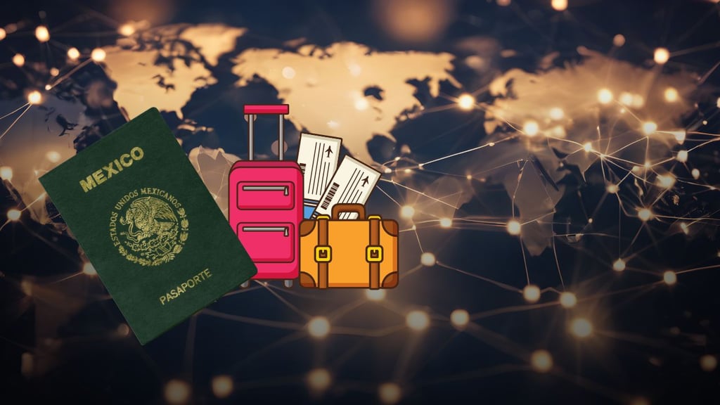 ¿Qué países podrías visitar con el Pasaporte mexicano a partir del 2026?