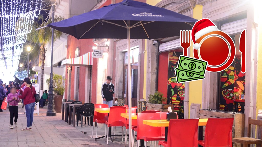 Fiestas decembrinas, 'un respiro' para los restaurantes de Durango