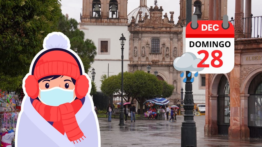 Domingo frío y con probabilidad de lluvia en Durango: el pronóstico para HOY 28 de diciembre