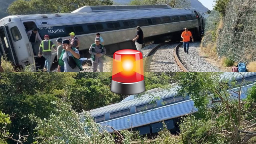 Tren del Corredor Interoceánico se descarrila en Oaxaca; al menos 241 personas iban a bordo