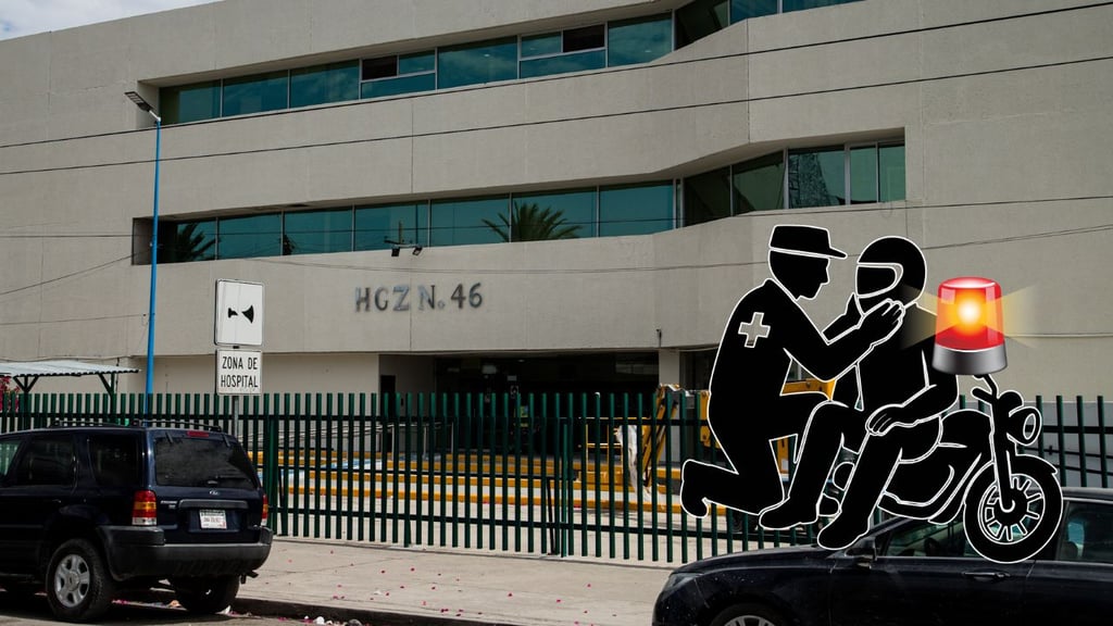 Motociclista es lesionado con arma blanca tras intento de asalto en Lerdo