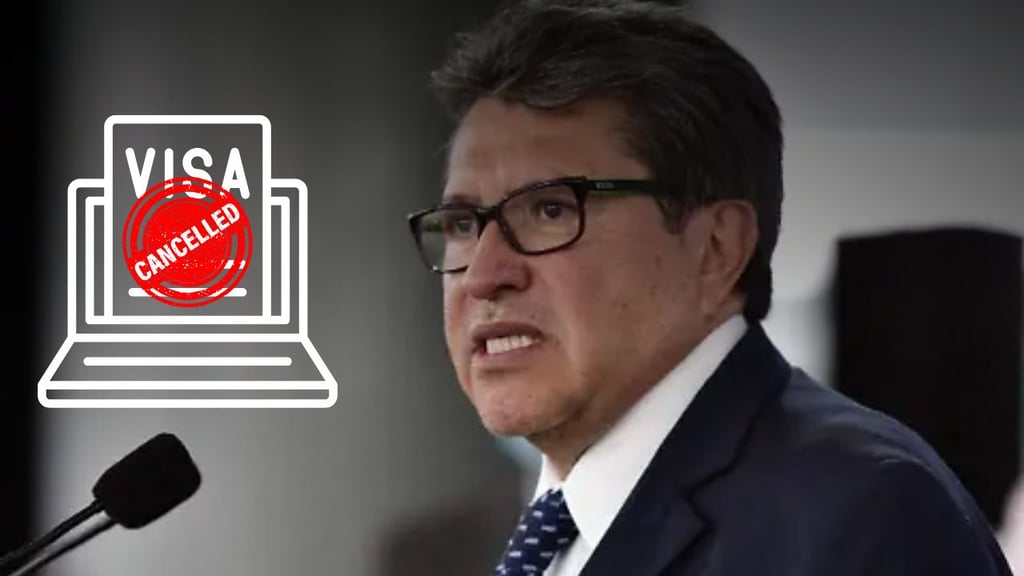 Aseguran que EU revocó la visa americana a Ricardo Monreal