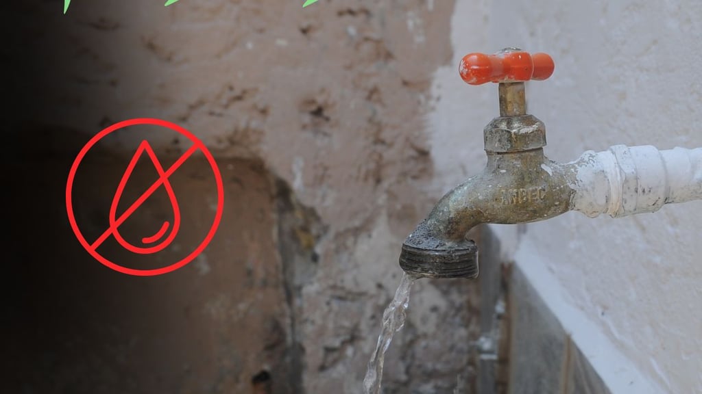 Estas zonas de Durango tendrán baja presión de agua en próximas 36 horas