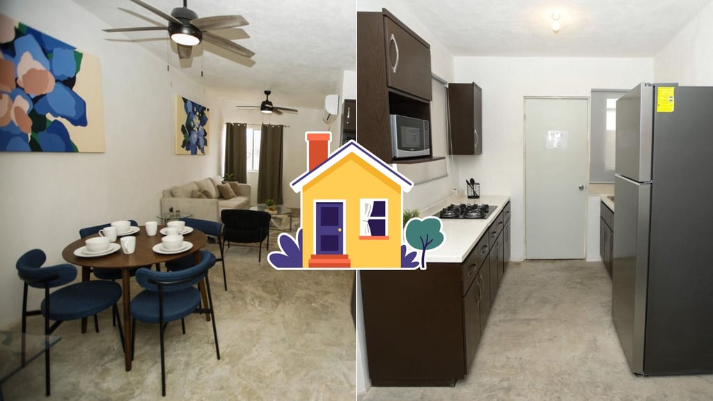 Ofrecen viviendas del Bienestar de 60 metros cuadrados: así se ven por dentro