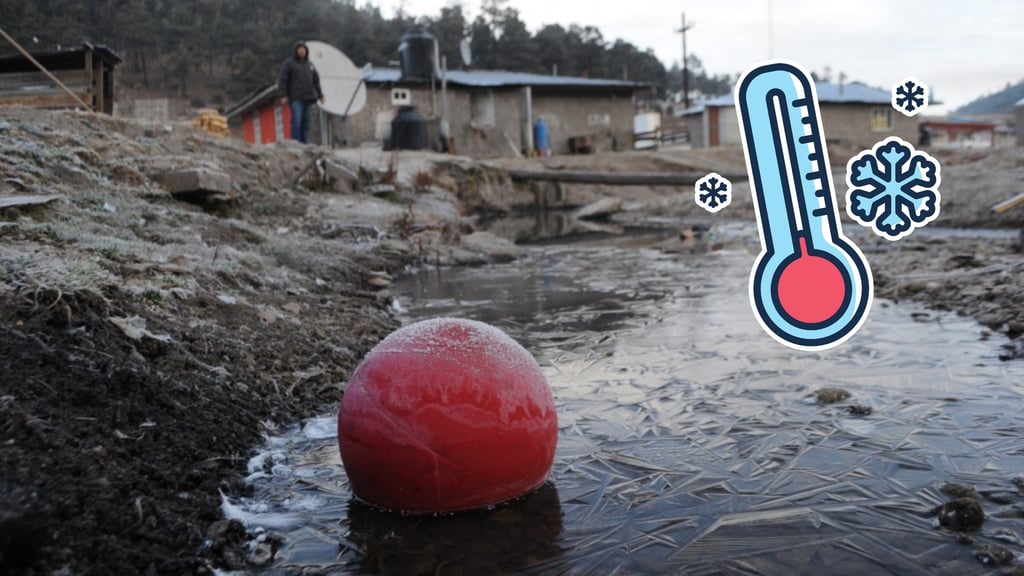 Por frente frío 25, prevén descenso en temperaturas de Durango el martes 30 de diciembre