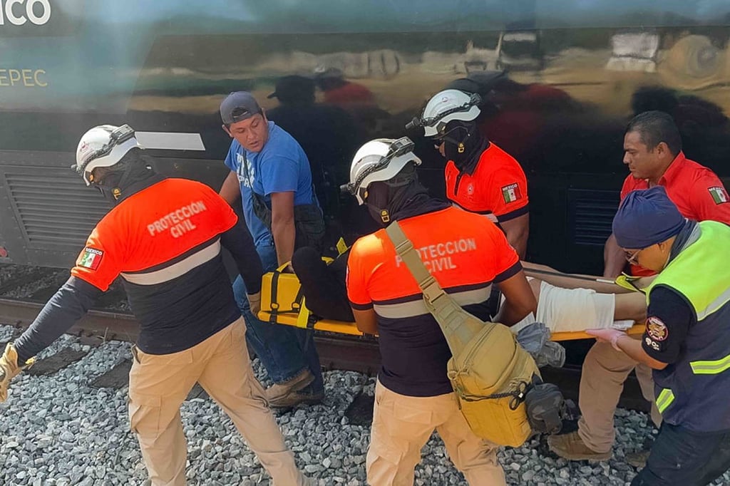 Accidente. El Tren Interoceánico se descarriló en las inmediaciones del estado de Oaxaca.