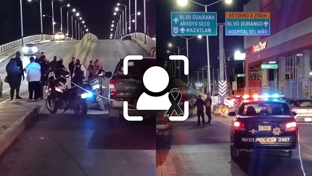 Identifican a motociclista que murió al sufrir un accidente en bulevar Guadiana