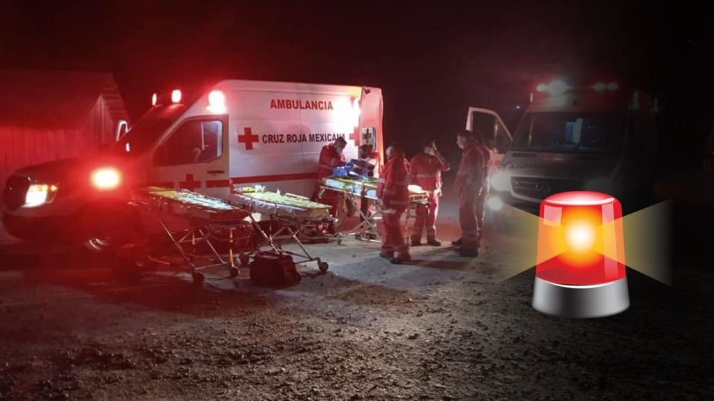 Niño está grave tras volcadura ocurrida en Guadalupe Victoria; su padre también está herido