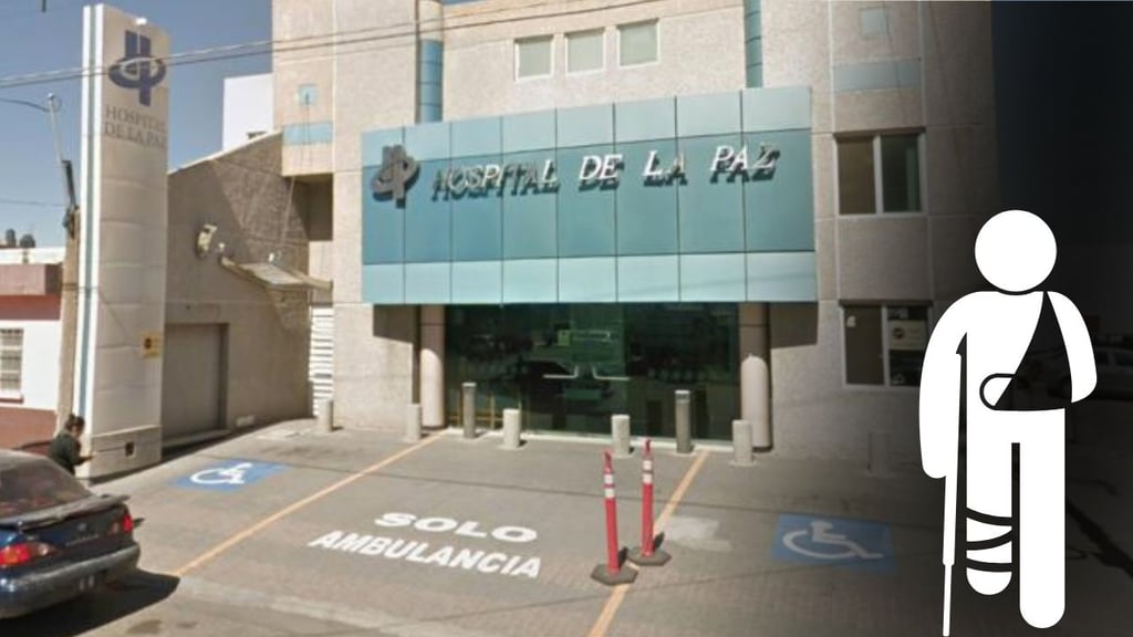 Hombre ingresa lesionado al Hospital La Paz, tras presunta agresión