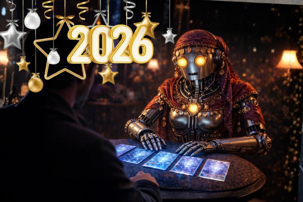 Año Nuevo 2026: Escribe este prompt y descubre qué dice la IA sobre tu futuro
