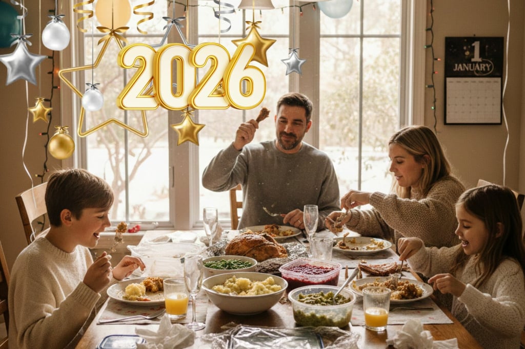 Año Nuevo 2026: ¿Por qué el recalentado sabe mejor que la cena original?
