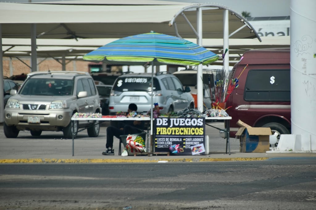 Cuidado. Los fuegos artificiales deben ser siempre supervisados por un adulto.
