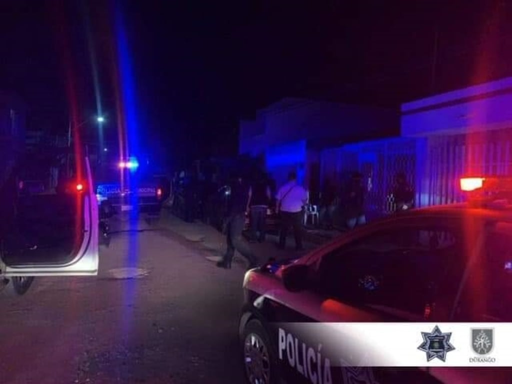 Bala atravesó un tejado e hirió a un hombre en Durango