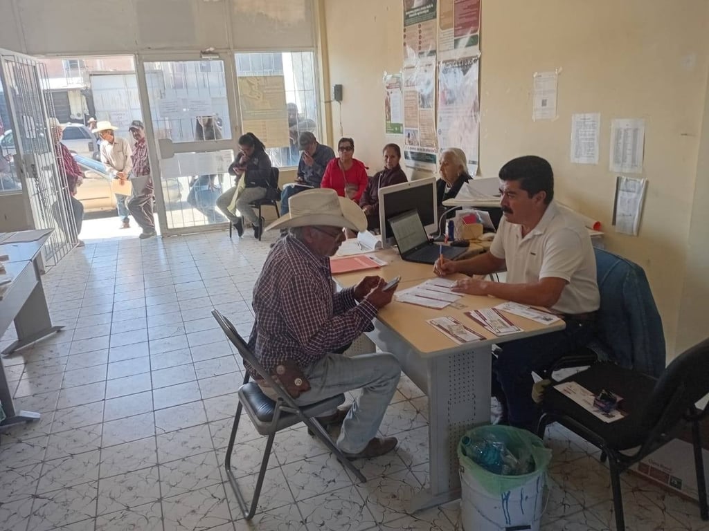 Proceso. La Sader destacó la importancia del proceso de actualización de datos para seguir recibiendo beneficios de los programas en apoyo al campo.