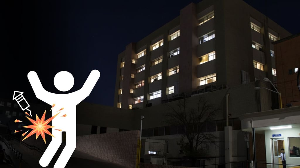 Adolescente sufre quemadura por estallido de pólvora en Durango