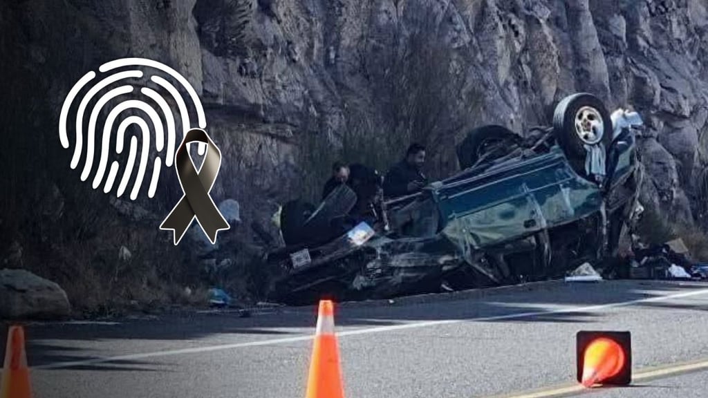 Identifican a fallecidos de la familia que sufrió volcadura en la 'Súper' Durango-Mazatlán