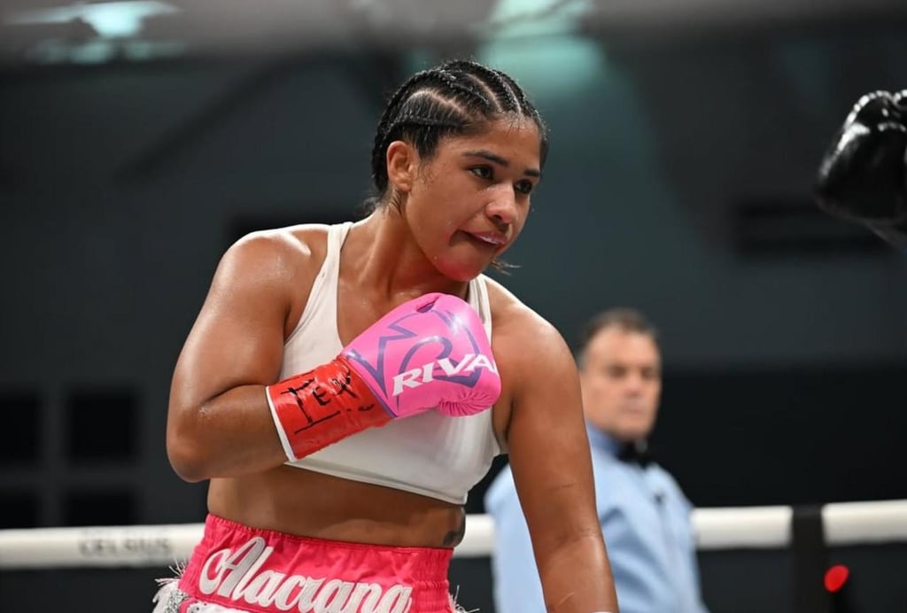 Crecimiento. Pese a ser una boxeadora joven, Miranda conserva un récord positivo.