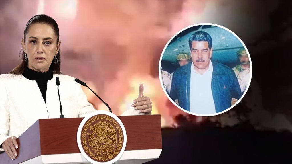 Sheinbaum condena ataque militar de EU en Venezuela