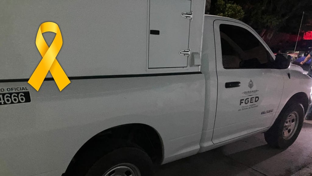 Localizan sin vida a hombre en poblado del municipio de Durango; investigan autolesión