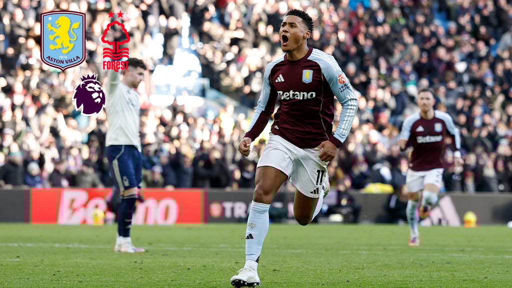 Premier League: Aston Villa vence al Nottingham Forest en Villa Park y reafirma su buen momento