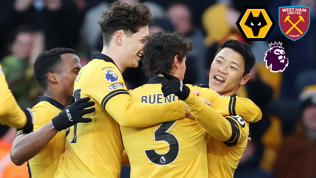 Premier League: Wolverhampton sorprende y destroza al West Ham United en el Molineux