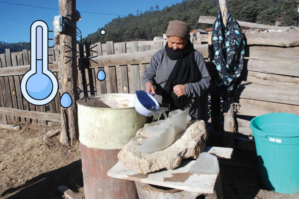 Clima en Durango: La Rosilla alcanza los -12.5 grados y se intensifica el frío en el estado