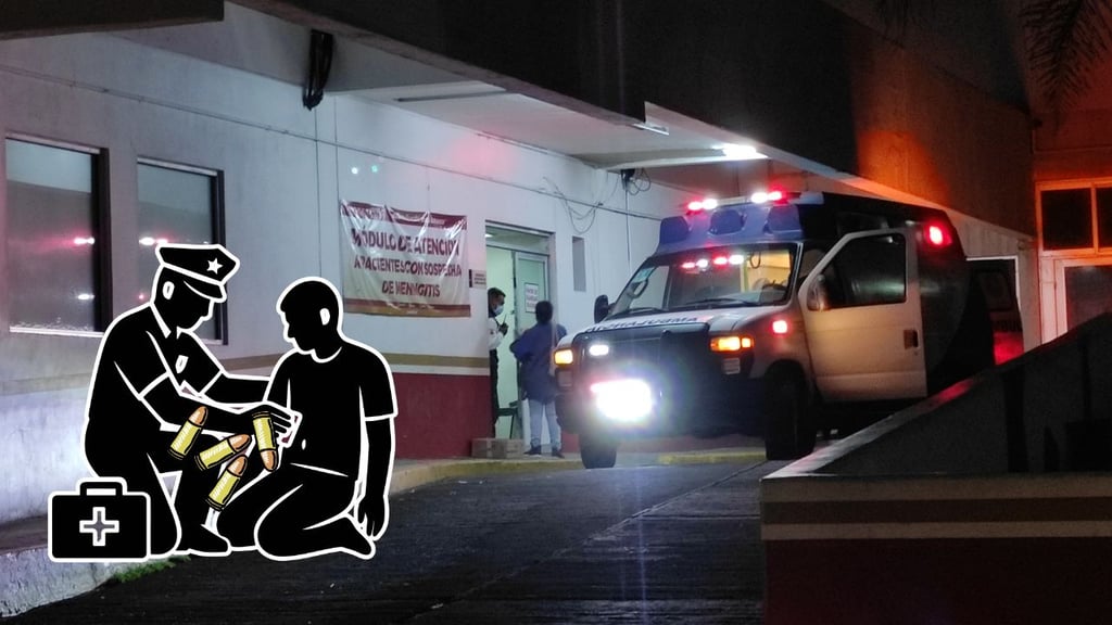 Joven resulta lesionado por disparos; fue ingresado grave a hospital de Santiago Papasquiaro