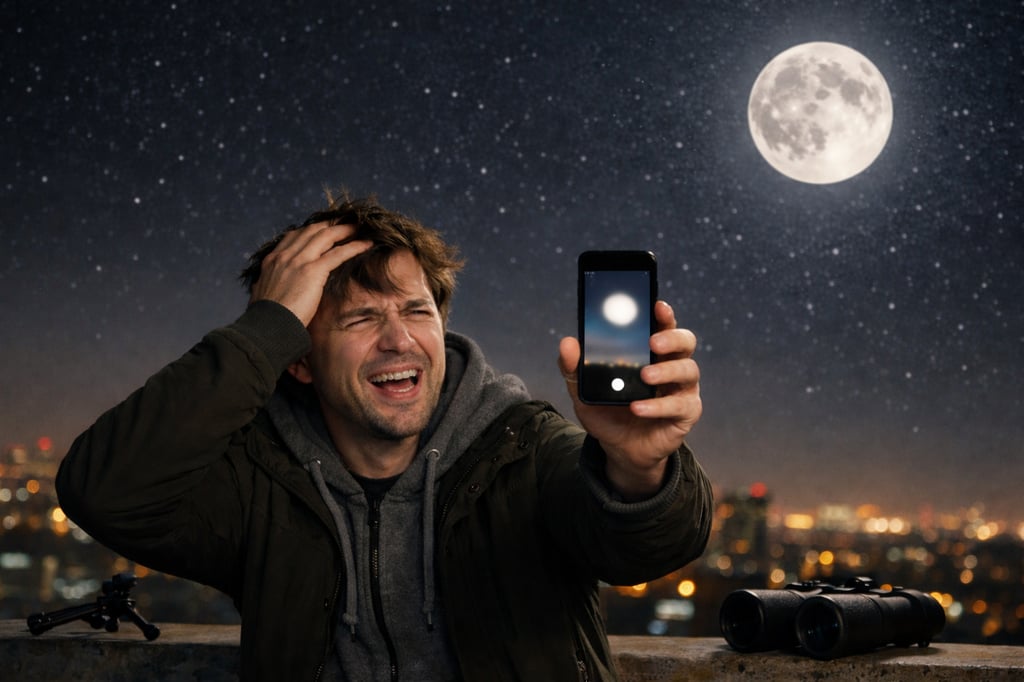 Cómo tomar buenas fotos de la Luna con tu celular: guía práctica para iPhone y Android
