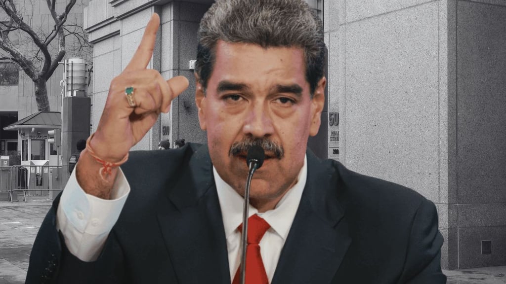 'Sigo siendo el presidente de mi país': Nicolás Maduro se declara no culpable en Nueva York