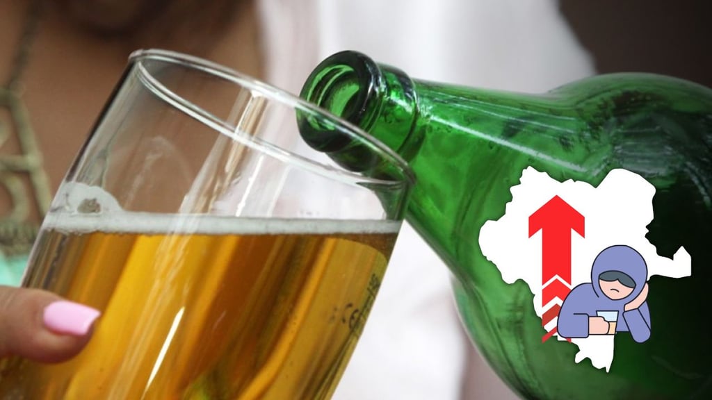 Aumenta más de 70% el consumo de alcohol en Durango; estas bebidas son las más consumidas