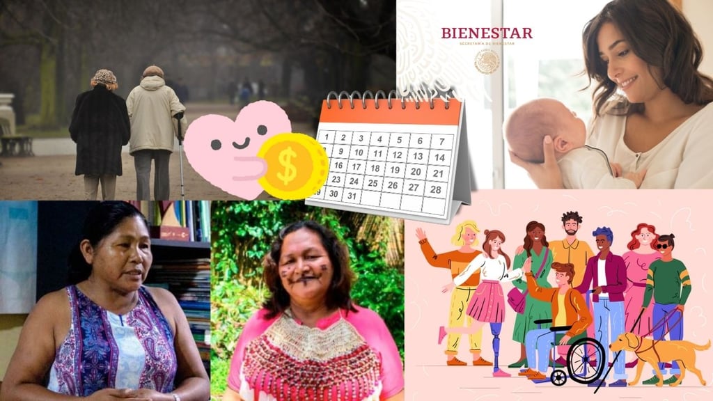 Calendario Pensión Bienestar 2026: ¿qué apellidos cobran del 6 al 9 de enero?