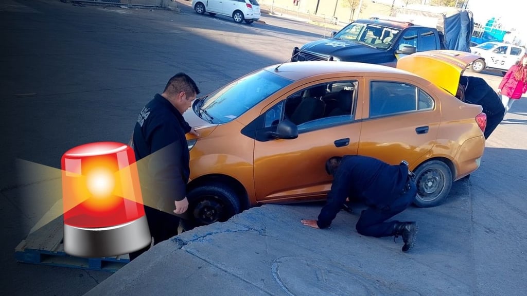 Auxilian a adulto mayor que sufrió percance vial en centro comercial de Felipe Pescador