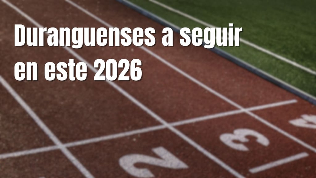 Estos son los duranguenses a seguir en este 2026