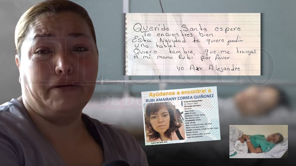 'No he tenido tiempo ni de llorar': duranguense busca a hija desaparecida y cuida a otra con cáncer