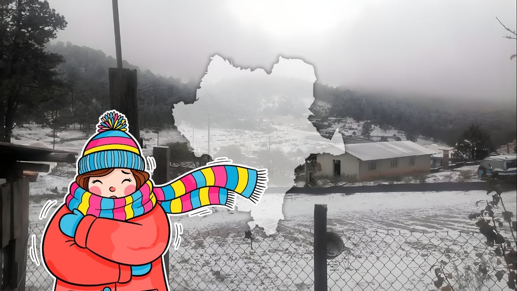 ¡Durango se congela! Prevén temperaturas de hasta -15 grados durante la madrugada del 9 de enero