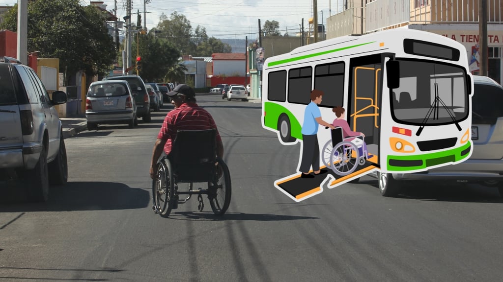 Transporte público, una barrera para personas con discapacidad en Durango