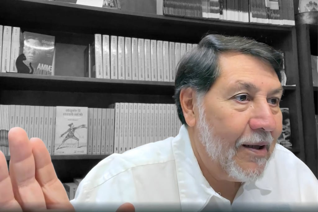 Noroña reaparece tras vacaciones en Europa y responsabiliza a medios de agresiones en su contra