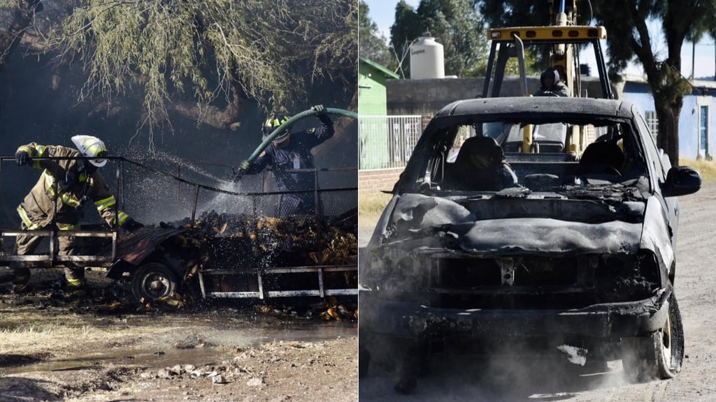 Incendio consume corral y provoca cuantiosos daños en poblado de Nuevo Ideal