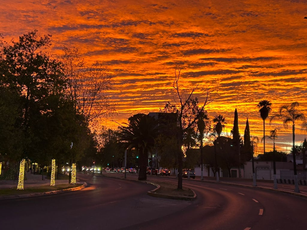 Atardeceres y amaneceres de invierno regalan paisajes únicos en Durango
