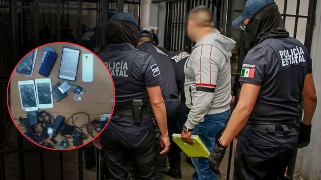 Destapan red de comunicación en penal de Pachuca tras cateo