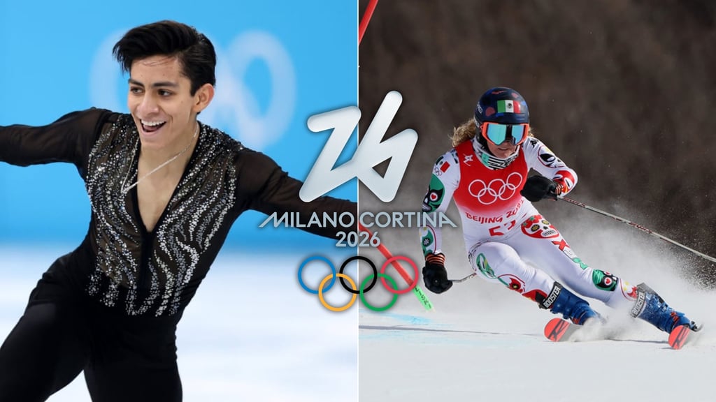 Con 5 atletas, México se prepara para los Juegos Olímpicos de Invierno Milano-Cortina 2026