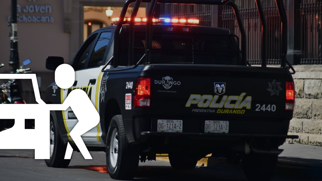 Roban un vehículo estacionado en Zona Centro de la ciudad de Durango