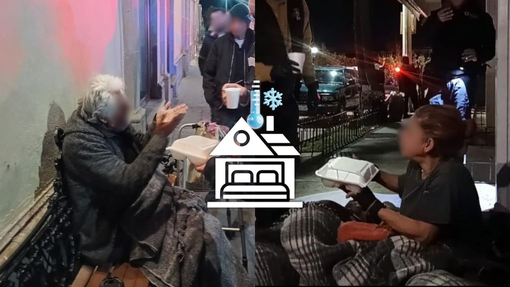 Por intenso frío, trasladaron a 20 personas a albergues en Durango