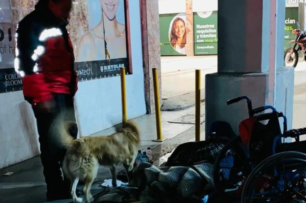 Resguardan a dos adultos mayores por el frío en Durango