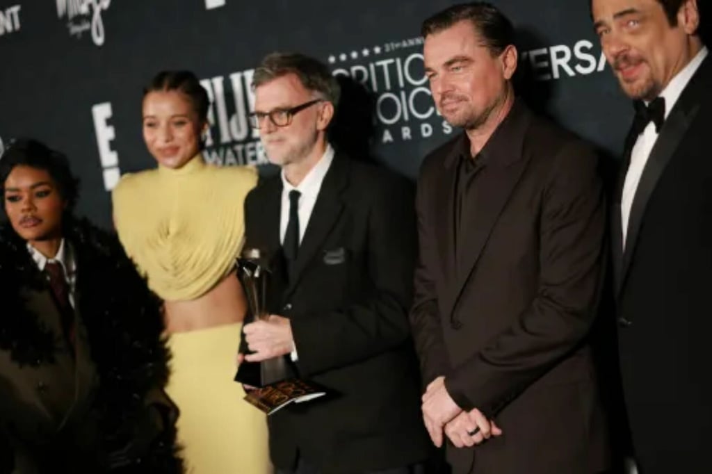 La película ‘One Battle After Another’ se alza con Mejor Guion en los Golden Globes 2026