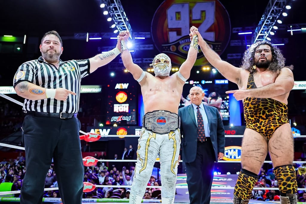 Tensión. Pese a que Bárbaro Cavernario logró escapar de La Mística, fue el actual monarca quien se llevó el conteo.