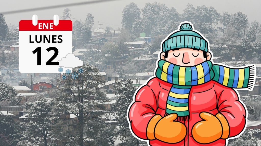 Durango con lluvias y nevadas: este es el pronóstico para HOY 12 de enero