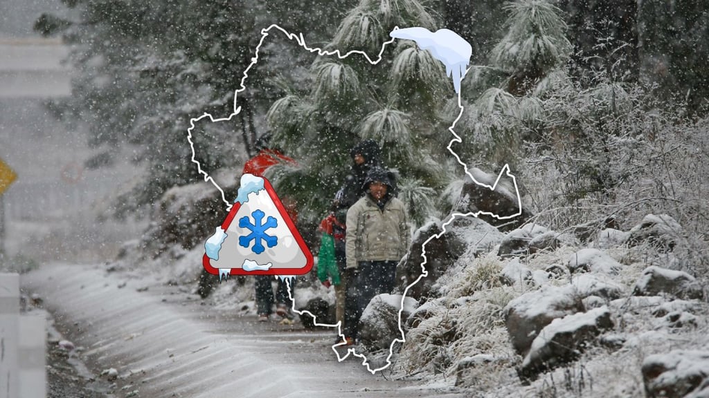 Estas son las zonas de Durango en donde podría nevar HOY 12 de enero, según Conagua